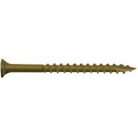 National Nail 356174 Deck Screw 3 In. x 9 Tan Bugle Head 6191688